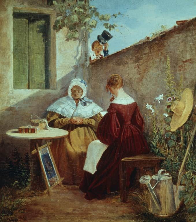 Der Liebesbrief | Carl Spitzweg