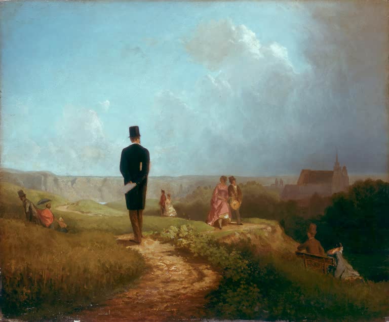 Der Hagestolz | Carl Spitzweg