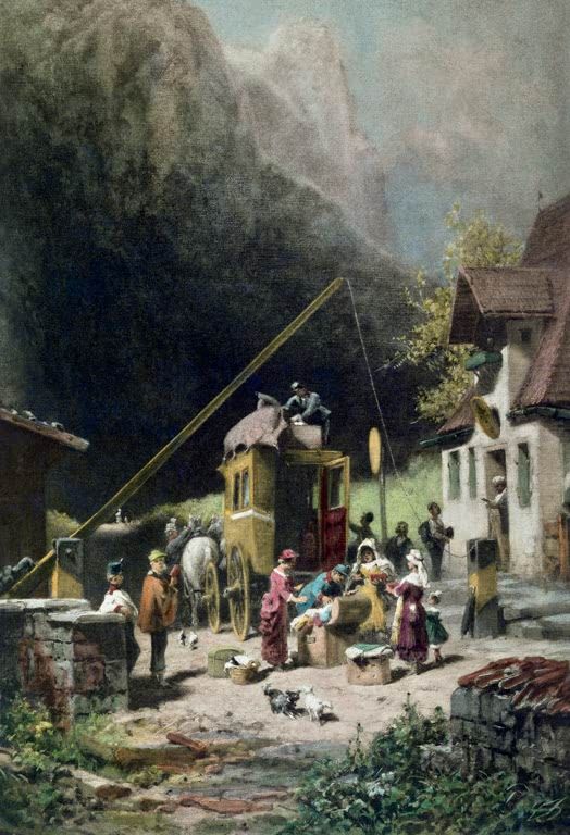 Gedanken sind zollfrei | Carl Spitzweg