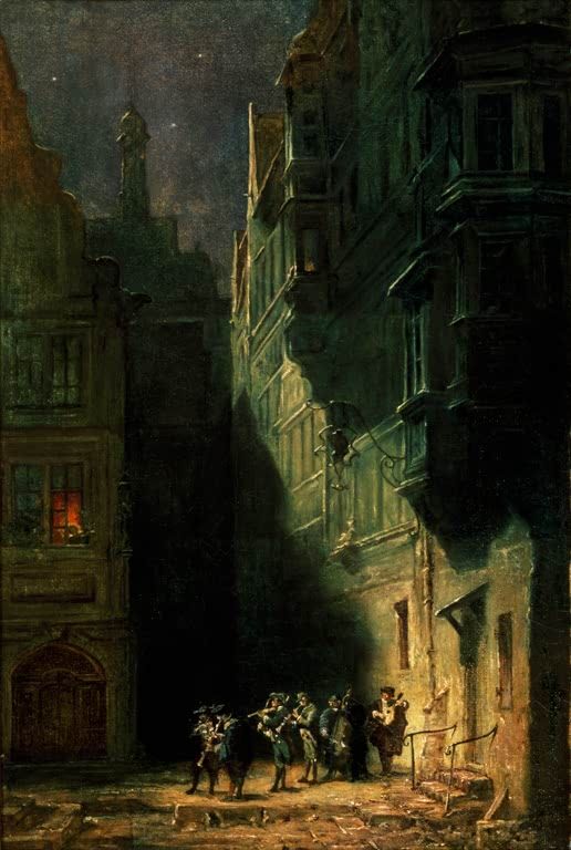 Die Serenade | Carl Spitzweg