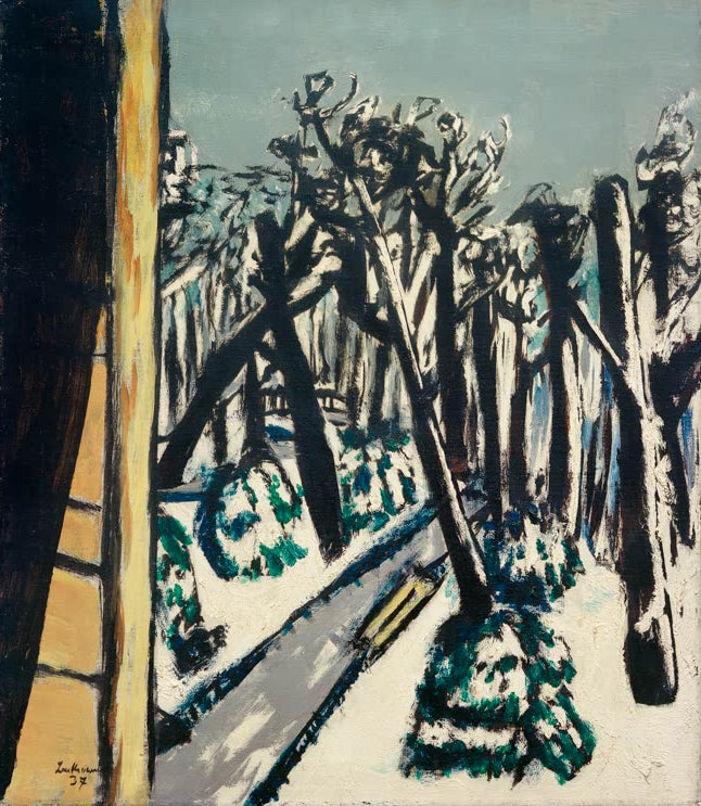 Tiergarten im Winter | Max Beckmann