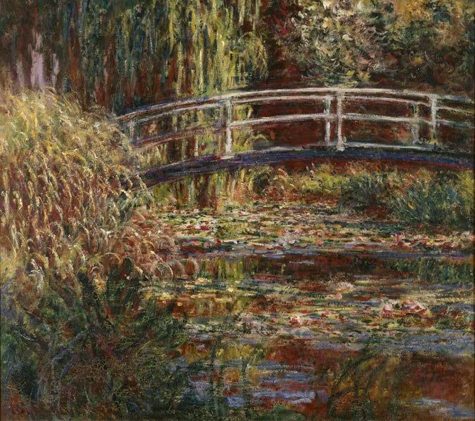 Seerosenteich, Harmonie in Rosa | Claude Monet