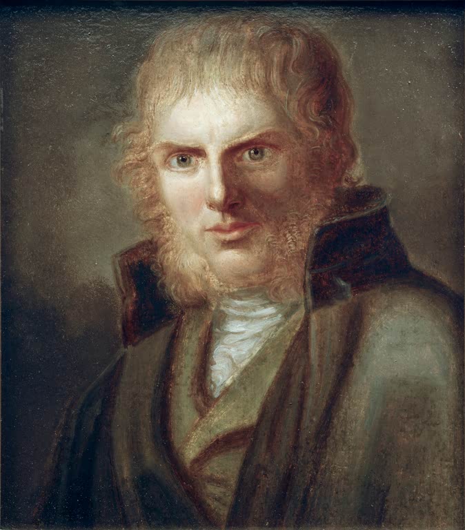 „Bildnis Caspar David Friedrich“ – Porträt des berühmten deutschen Malers der Romantik.