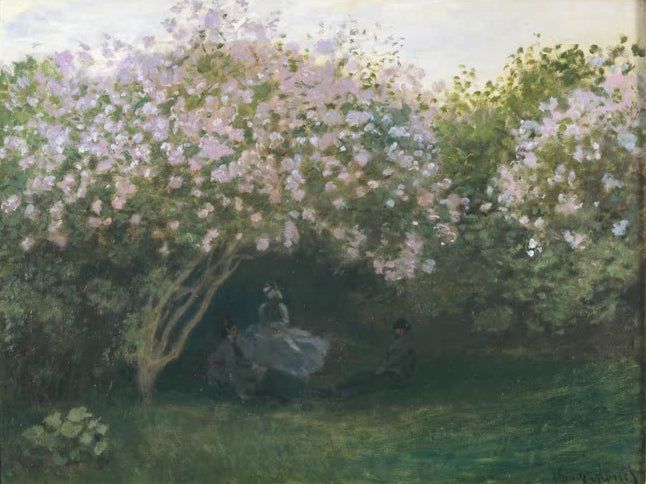 Flieder bei trübem Wetter | Claude Monet