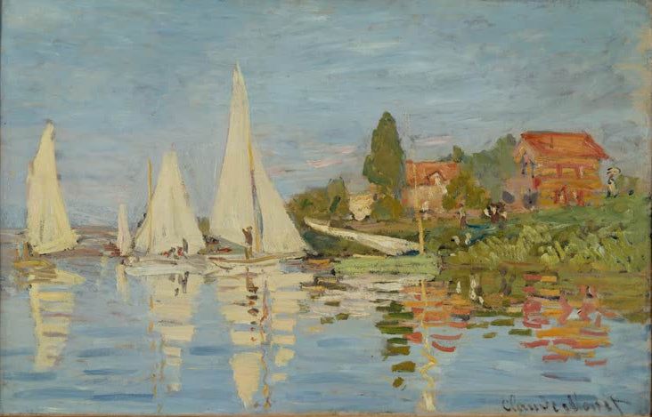 Regatta in Argenteuil | Claude Monet