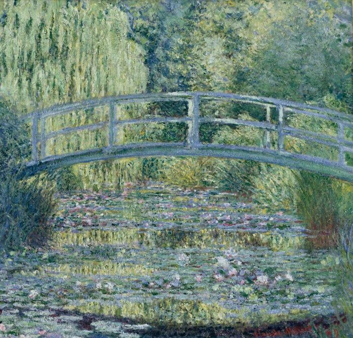 Der Seerosenteich, Harmonie in Grün | Claude Monet