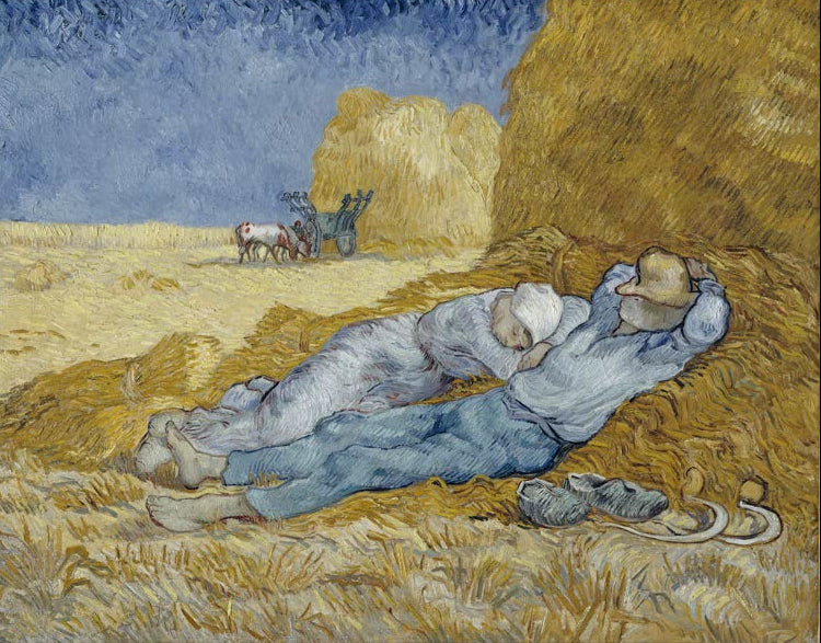  Mittagsrast - Gemälde von Vincent van Gogh