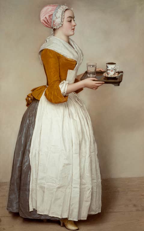 Das Schokoladenmädchen | Jean-Étienne Liotard