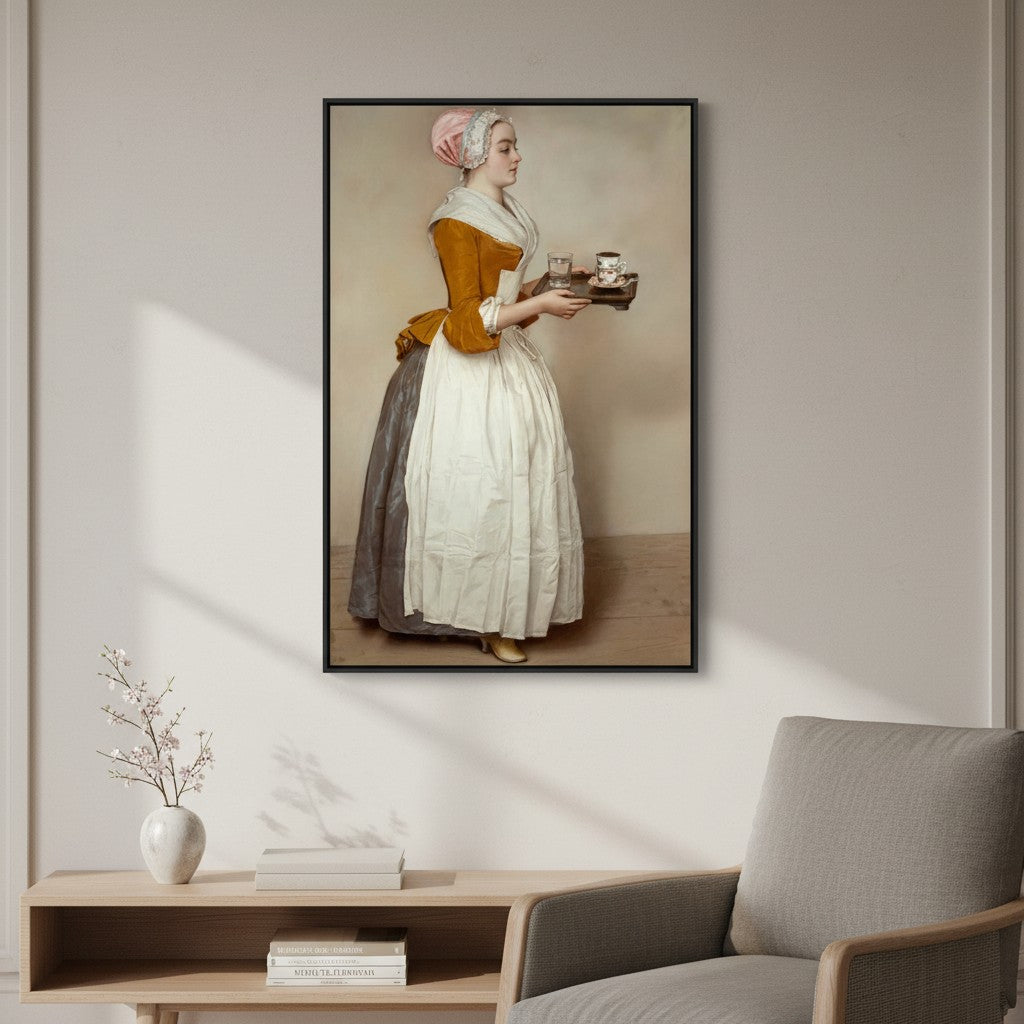 Das Schokoladenmädchen | Jean-Étienne Liotard