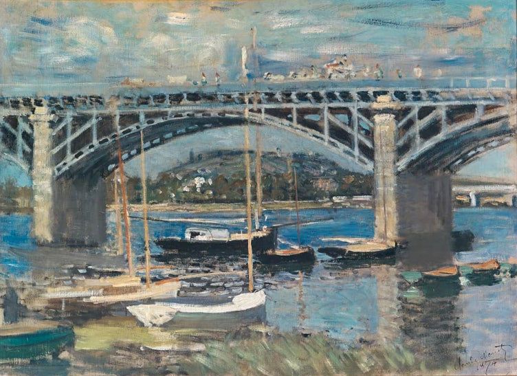Brücke bei Argenteuil | Claude Monet