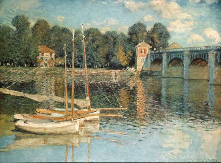 Die Brücke von Argenteuil | Claude Monet