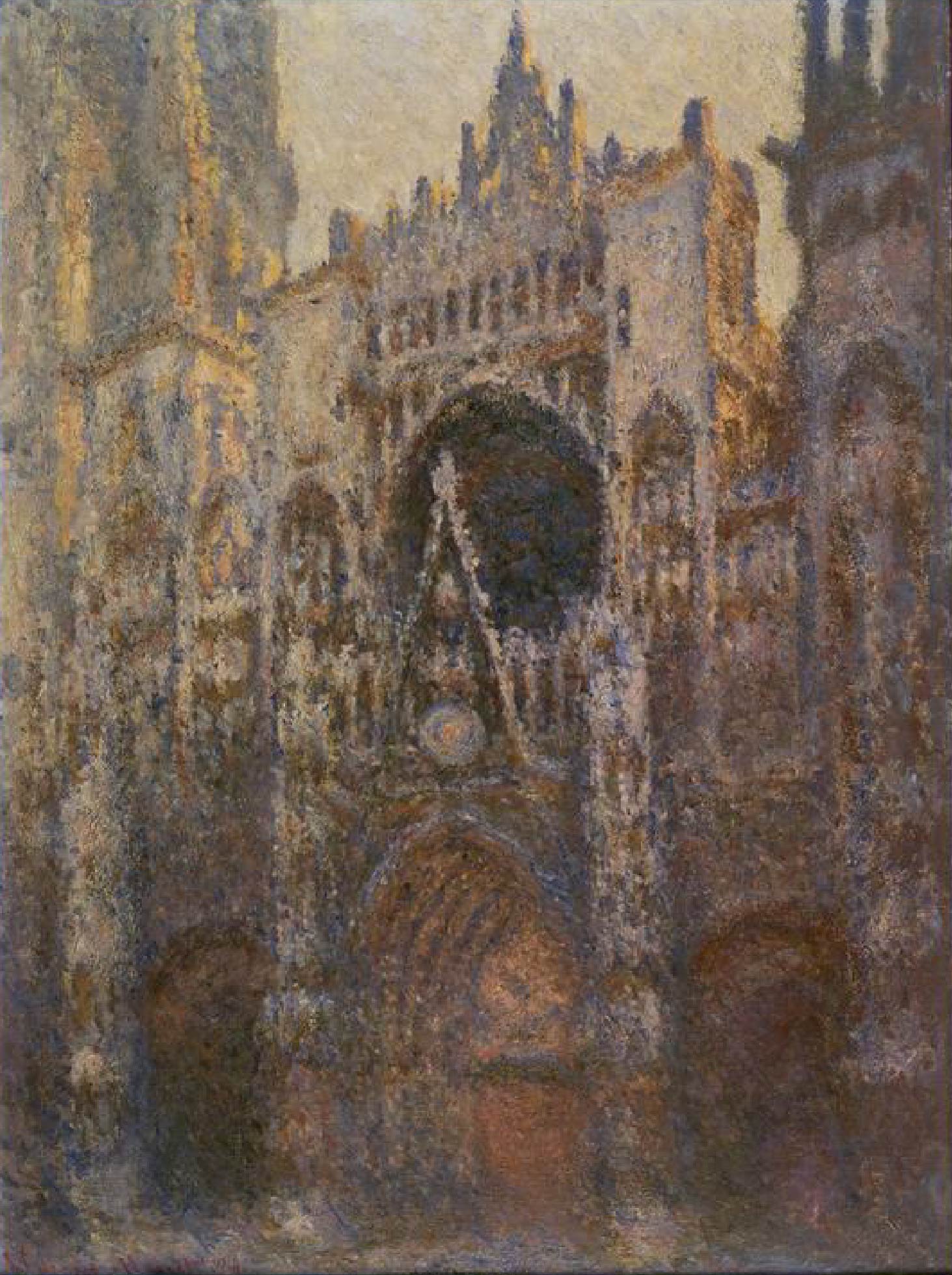 Kathedrale von Rouen, das Portal | Claude Monet