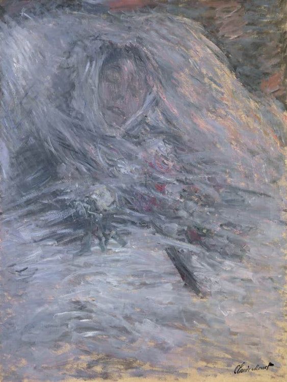 Camille Doncieux auf dem Sterbebett | Claude Monet