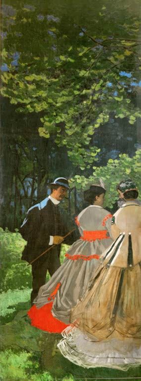 Frühstück im Freien, linker Teil | Claude Monet