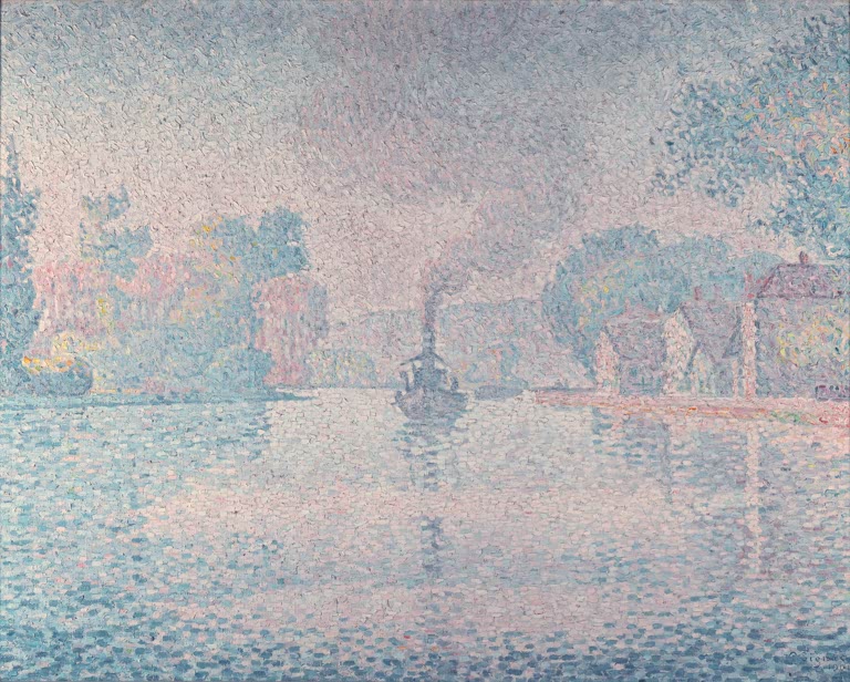 Die Seine bei Samois | Paul Signac