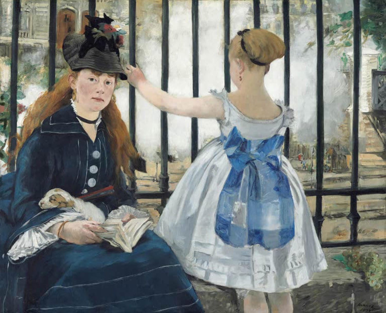 Die Eisenbahn | Édouard Manet