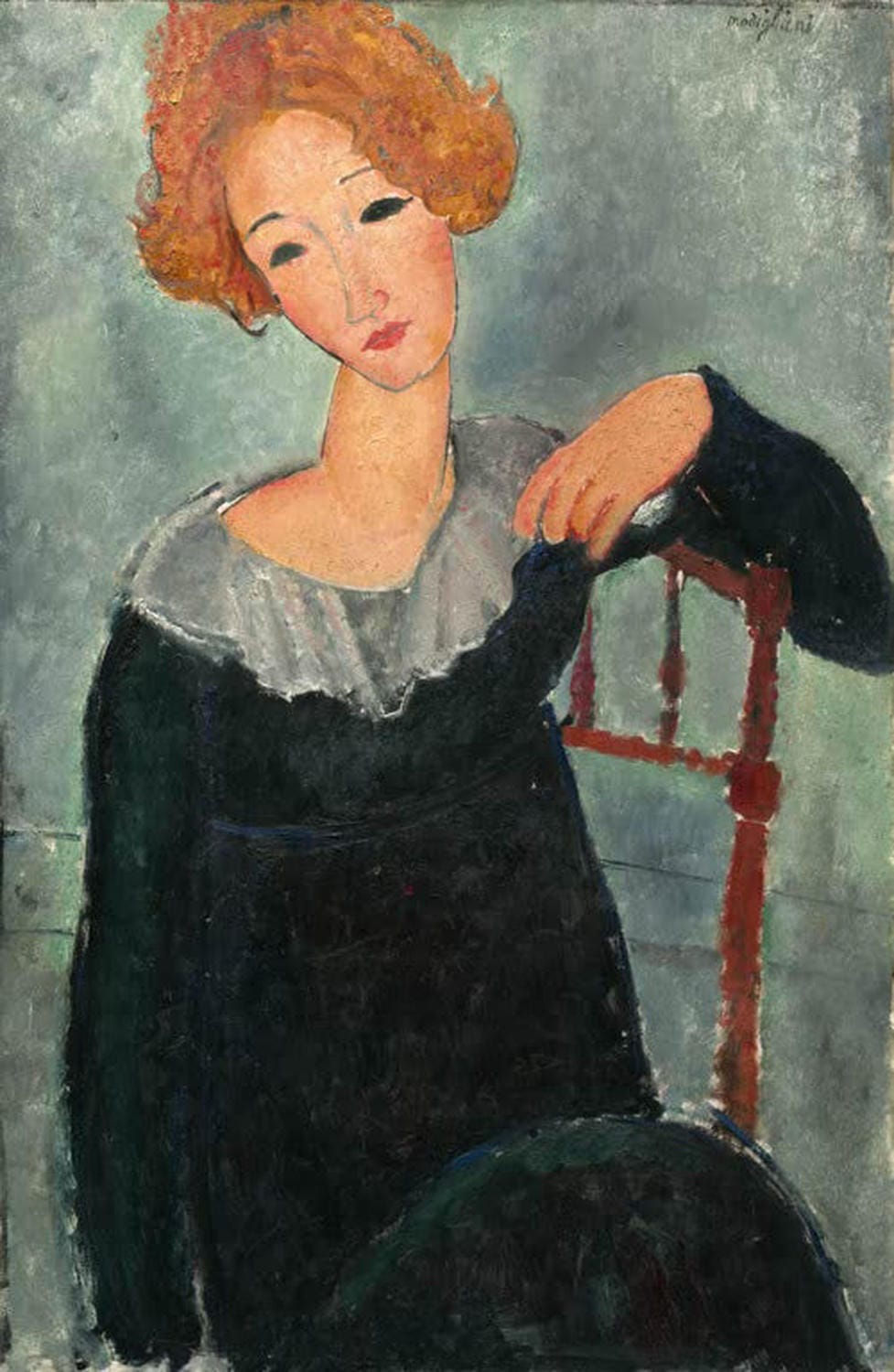 Frau mit roten Haaren | Amedeo Modigliani