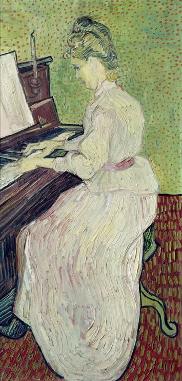 Mademoiselle Gachet am Klavier – Vincent van Gogh, 1890