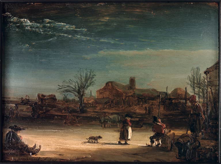 Winterlandschaft | Rembrandt van Rijn