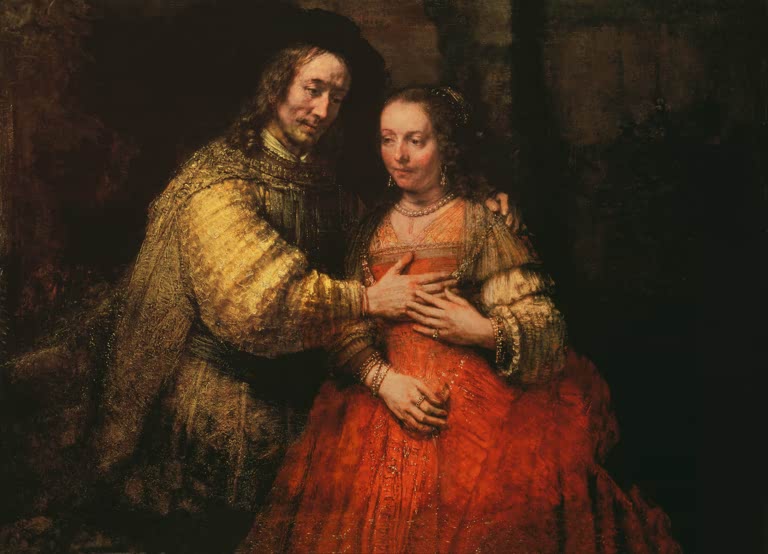 Isaak und Rebekka | Rembrandt van Rijn