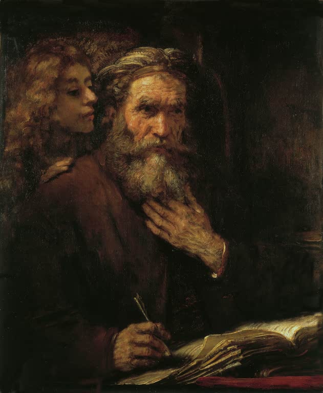 Der Evangelist Matthäus | Rembrandt van Rijn