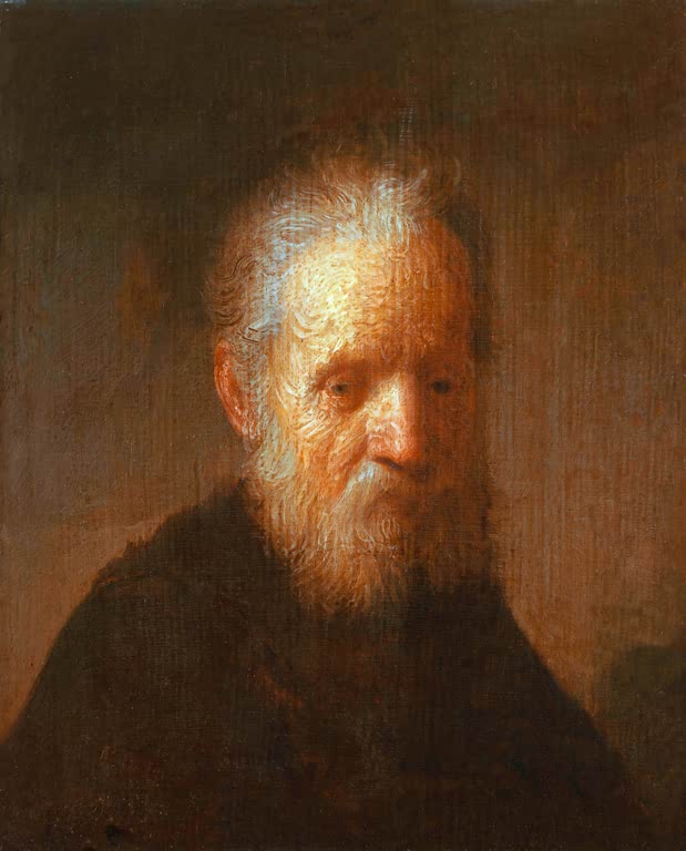 Brustbild eines alten Mannes | Rembrandt van Rijn