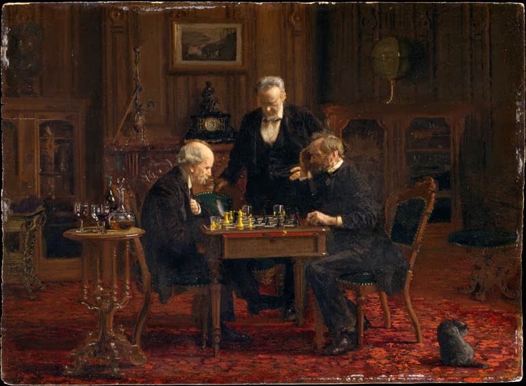 Die Schachspieler | Thomas Eakins