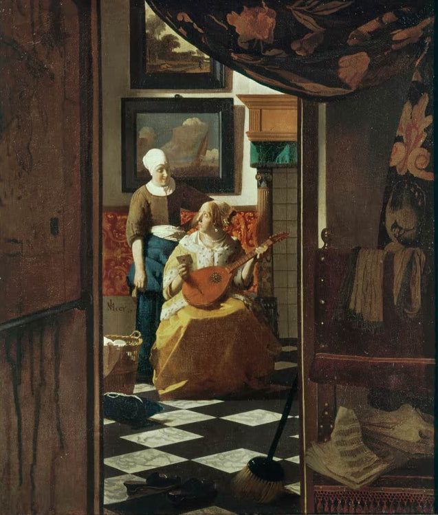 Der Liebesbrief | Johannes Vermeer