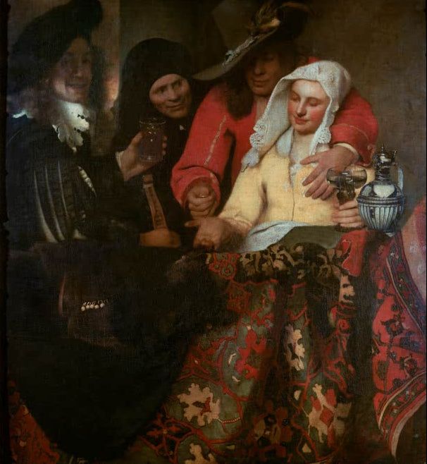 Bei der Kupplerin | Johannes Vermeer