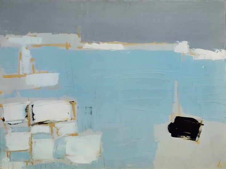 Marseille im Schnee | Nicolas de Staël