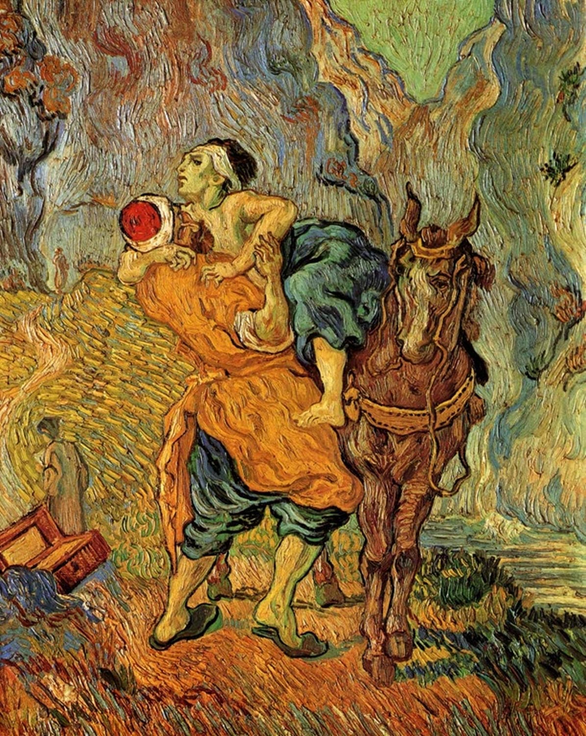 Der barmherzige Samariter von Vincent van Gogh