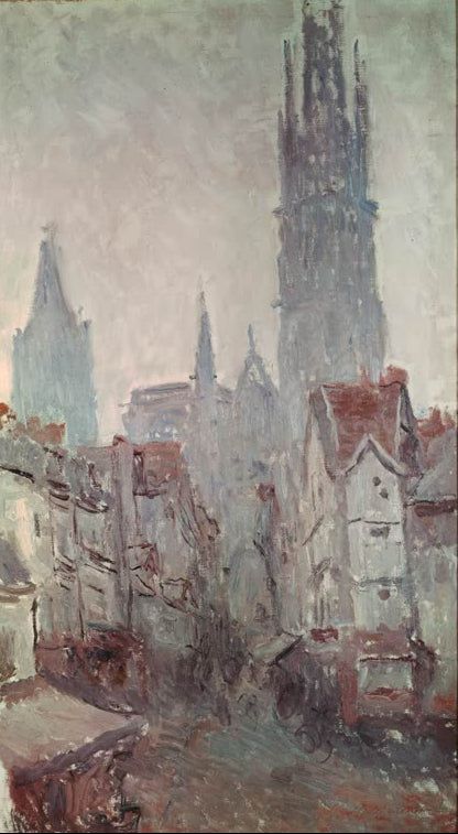 Rue de l'Epicérie in Rouen | Claude Monet