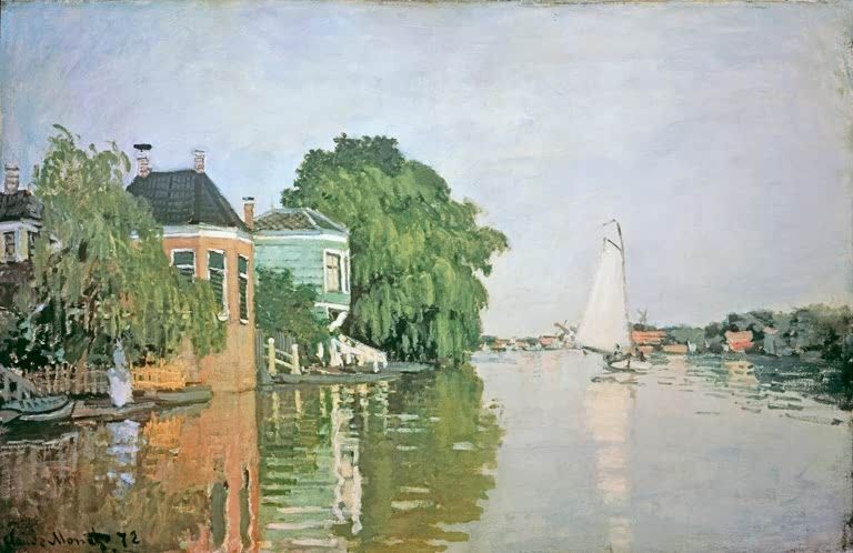 Landschaft bei Zaandam | Claude Monet