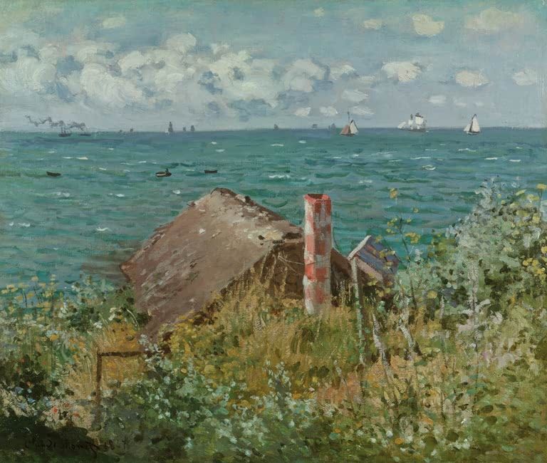 Hütte bei Sainte-Adresse | Claude Monet