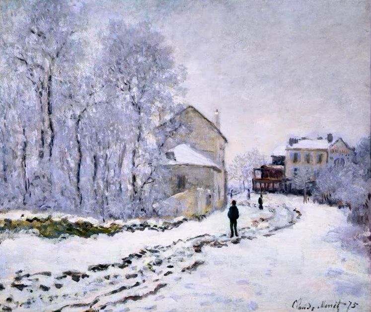 Schnee in Argenteuil | Claude Monet