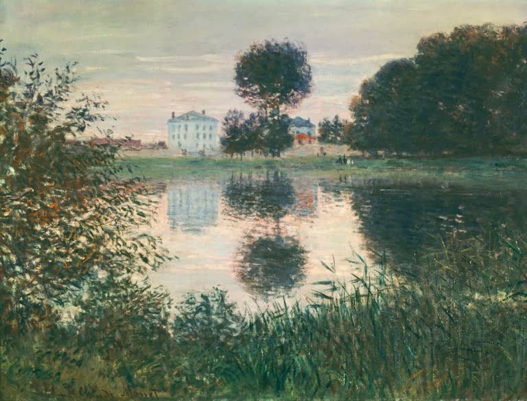 Der kugelförmige Baum in Argenteuil | Claude Monet
