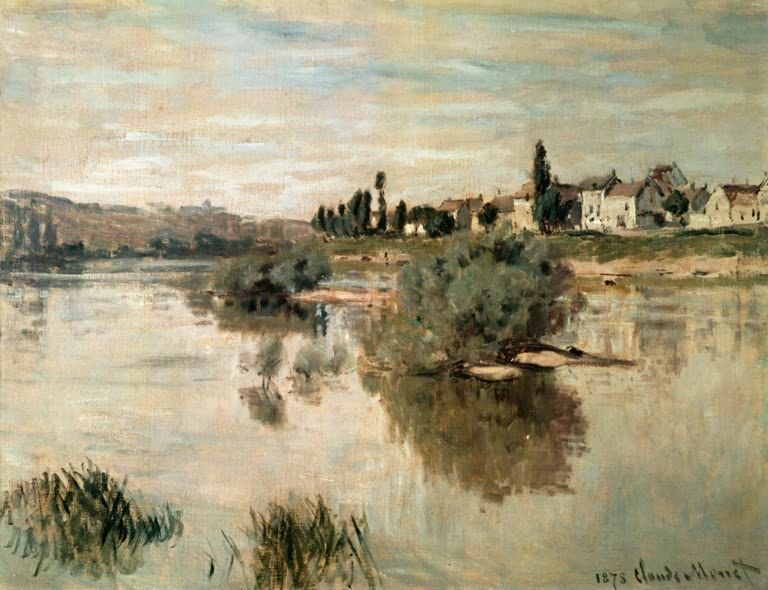 Die Seine bei Lavacourt | Claude Monet