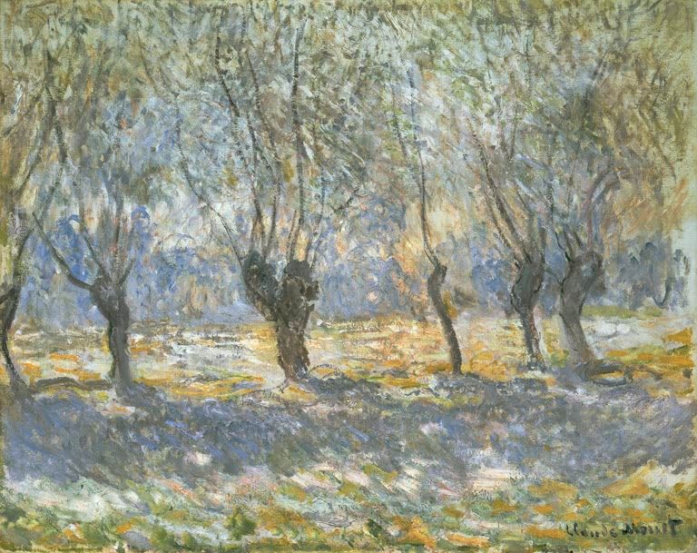 Weiden in Giverny | Claude Monet
