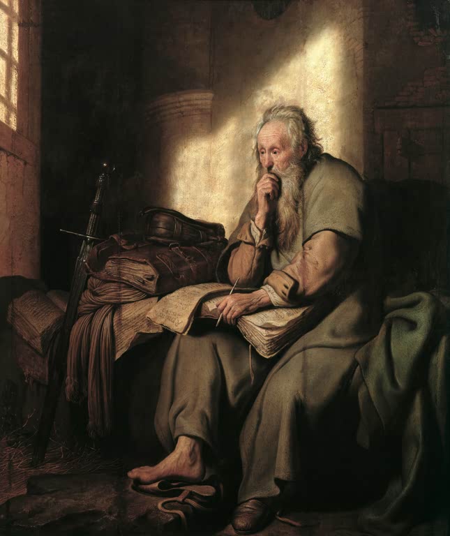 Paulus im Gefängnis | Rembrandt van Rijn