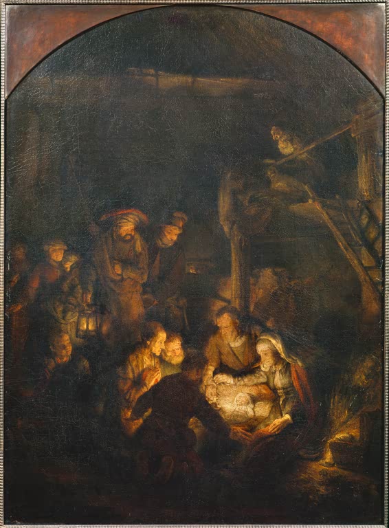 Anbetung der Hirten | Rembrandt van Rijn