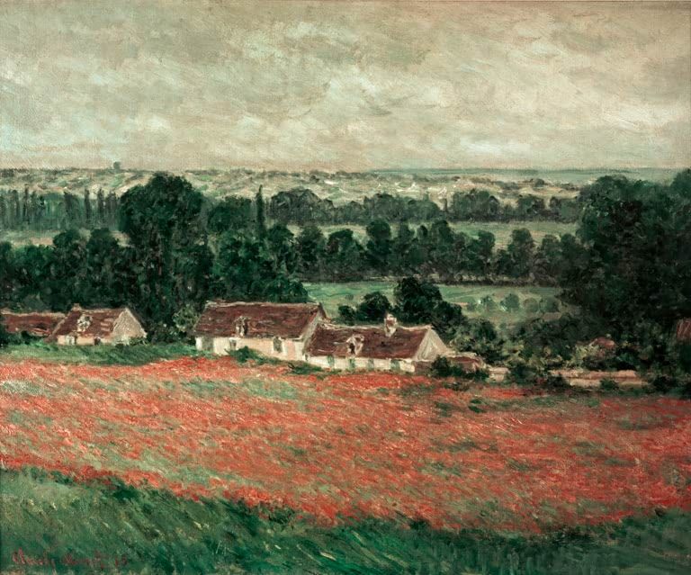 Mohnfeld bei Vétheuil | Claude Monet