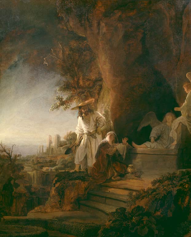 Christus erscheint Maria Magdalena (Noli me tangere) | Rembrandt van Rijn