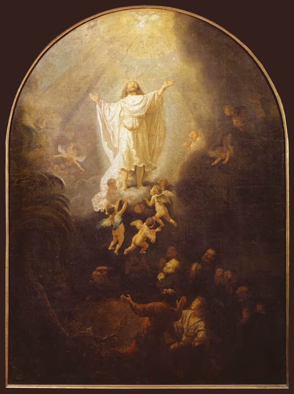 Die Himmelfahrt Christi | Rembrandt van Rijn