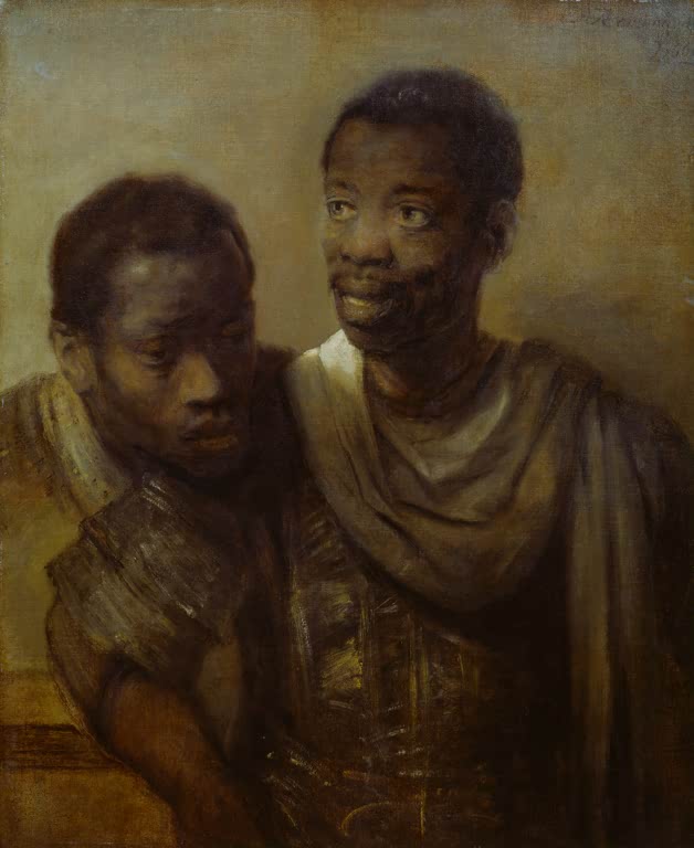Zwei Mohren | Rembrandt van Rijn