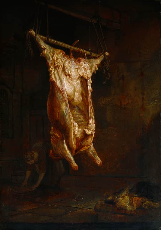 Geschlachteter Ochse | Rembrandt van Rijn