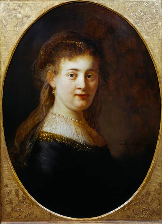 Saskia mit Schleier | Rembrandt van Rijn
