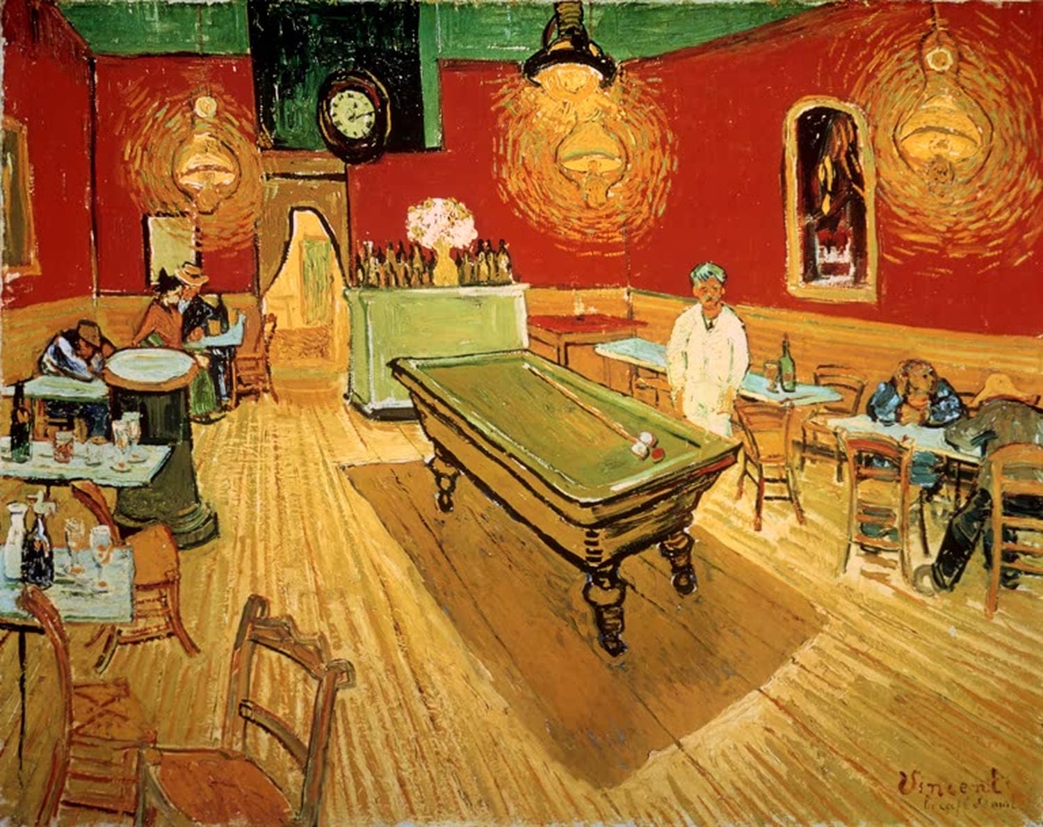 Nachtcafé in Arles von Vincent van Gogh