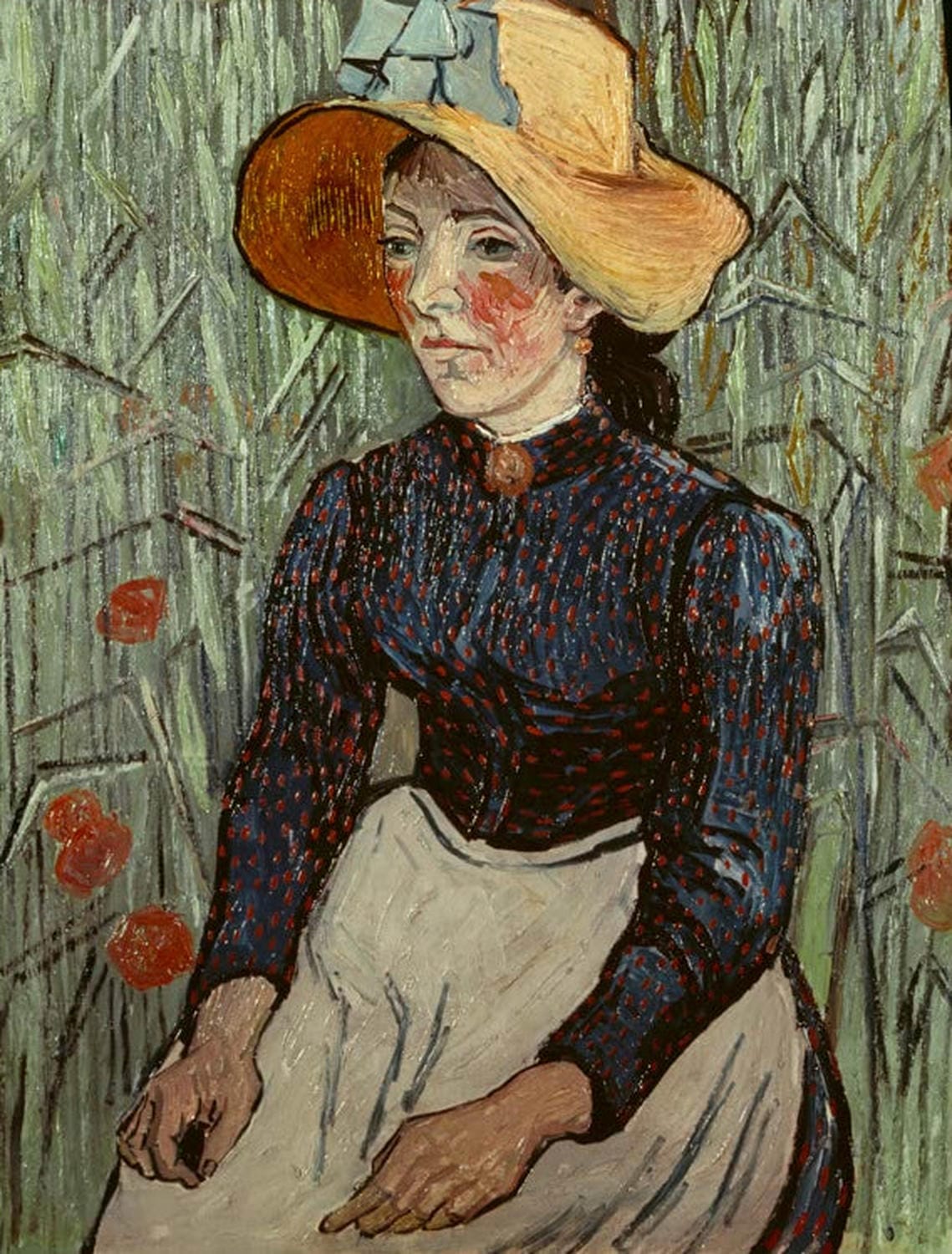 Bildnis einer jungen Bäuerin | Vincent Van Gogh