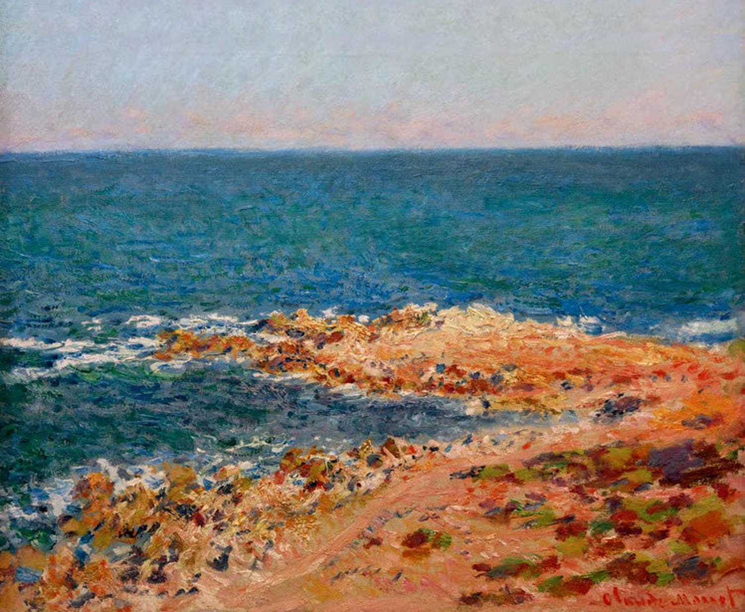 Der "Grand Bleue" in Antibes | Claude Monet