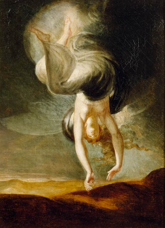 Kunstdruck des Gemäldes Titania findet Zauberring von Johann Heinrich Füssli